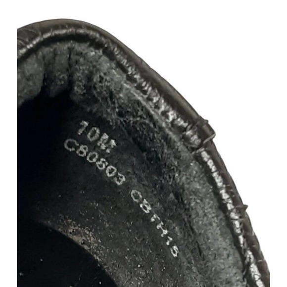 BOC Born Concept Shoes Womens Size 10M Black Leather Pebbled Clogs Mules C80803 - Picture 13 of 14